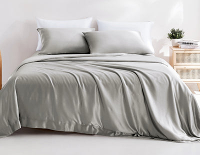 Luxury Washable Mulberry Silk Filled Comforter & Duvet Natural